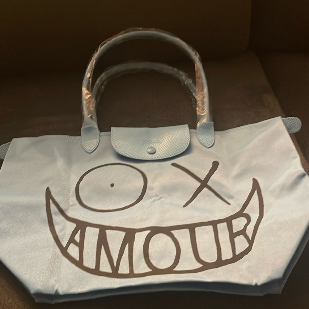 Longchamp x André Saraiva - Le Pliage
André Shoulder Bag Blue